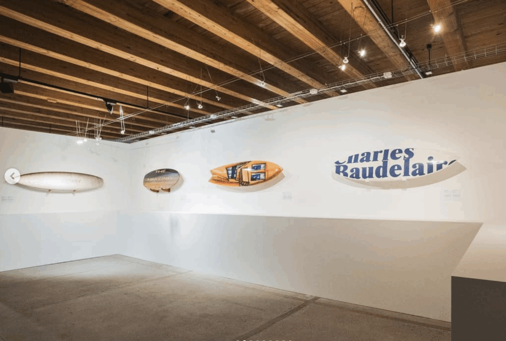 Exhibition Wall House Msueum curator Charlotte Desaga