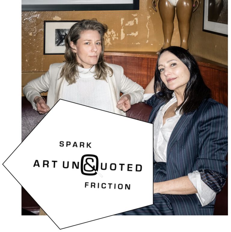 Charlotte Desaga & Esenija Bannan ARTUNQUOTED